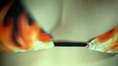 leaked private sexts on public beach with naked squirt