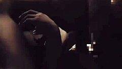 This babe's pussy riding big cock on bed, moaning so loud