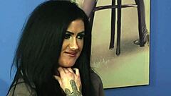 Classy Brit gives a blowjob