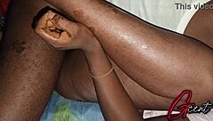 She moans as I rip her clothes and penetrate her big wet pussy deep