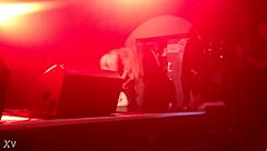 Lady Gaga takes off her clothes during the show in a bold celebrity moment