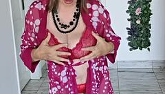 Mature milf with huge tits loves pov fucking