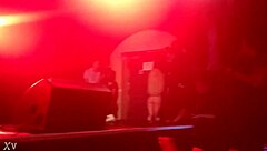 Lady Gaga takes off her clothes during the show in a bold celebrity moment