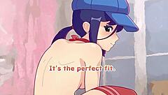 Narrating a story about bending over and playing with the player