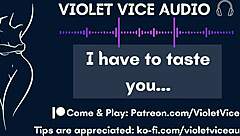 female student dominates art model with rough blowjob 😈