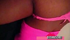 ebony milf demonstrates doggystyle position with jerk off instructions