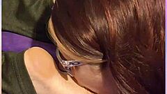 I was sucking on my own feet in this casual fetish session.