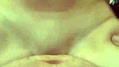 Big view blowjob in pov cowgirl riding, amateurs couple mature.