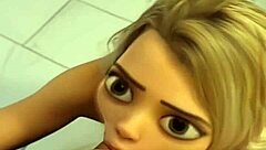 teen elsa fucks bbc in bathroom 😏