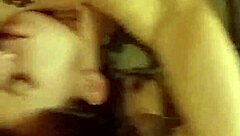 couple enjoys playful moments with big surprises