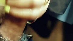 Wow, cute athletic girl sucks cock like a lollipop at work!