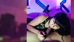 I love giving blowjobs to my latina scenes