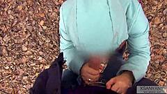 good sex outdoors with a married hot wife in pantyhose for 40 and a mouthful of sperm xsanyany