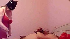 bound slave gets dominated in bdsm session