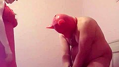 bound slave gets dominated in bdsm session