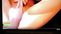 hey, i'm masturbating to this tattooed redhead pornstar and cumming hard 😍