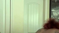 Skinny Milf Girlfriend Finishes Him With Handjob