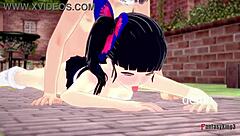 Kanao Tsuyuri gets fucked in Kimetsu no Yaiba demo with big tits