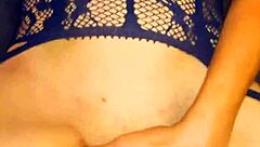 successful beautiful couple in homemade video