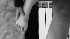 Gretala shows off her feet, breasts, and ass