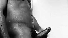 overhear neighbors moaning loudly in the bathroom 😈