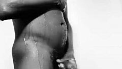 overhear neighbors moaning loudly in the bathroom 😈