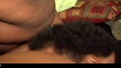 Mr cunnlingus licks cotton candi's fat bbw pussy in muff diving history