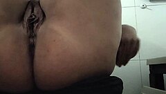 Zoe's big hairy ass from the city fair gets a fetish massage. 😉