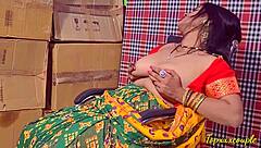 Rough Fucking of the Heated Beautiful Mistress in the Warehouse by Her Friend