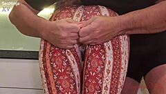 i drilled that fat lady's natural tits ass in the kitchen with monster cock creampie fetish