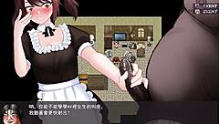 otaku demands childhood friend to jerk him off in isekai