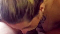 Slut Swallows Monster Cock Cum!