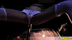 Long Legged Stripper Fucks Her VIP Client