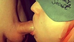 Just another day with cum in mouth