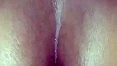 The ebony wife bends over for doggystyle action