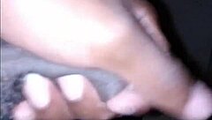 Detailed massage focuses on balls and dick with expert hands