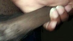 Detailed massage focuses on balls and dick with expert hands