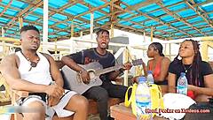 Horny amateurs fuck sexy ass at beach crib