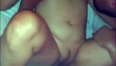 karina, the married wife, in menage with two young guys?