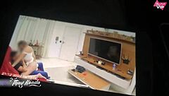 Marido Corno Watches Esposa Fodendo Amigo On Sofa