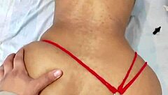 Oh dios mio, my stepdad's obsessed with my big Colombian ass for black Latina anal all day! 😈🍑