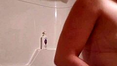 A sneaky video captures me preparing for a relaxing shower in the bathroom.