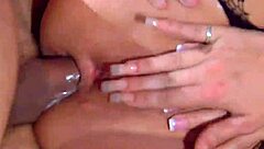 I Felt Overwhelmed with Emotions in That Jizzorama Fishnet Stocking Black Light Group Sex with Lingerie and Socks