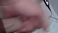 Enjoy this delicious masturbation session with a massive cock! 😏