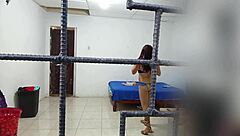 i love flashing while my husband is away, this cute brown-eyed exhibitionist