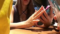 met japanese college girl on app, paid her, creampied in hotel