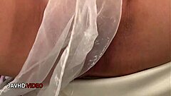 Marika's Shaved Pussy Aroused By Vibrator In Bondage