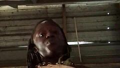 I invite you to eat with this black African lady.