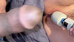 Squirting Then Rubbing It All On