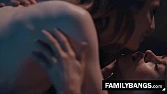 Hell Yeah! Romantic Night Turns Wild with Stepsister Karla Kush and Jill Kassidy!